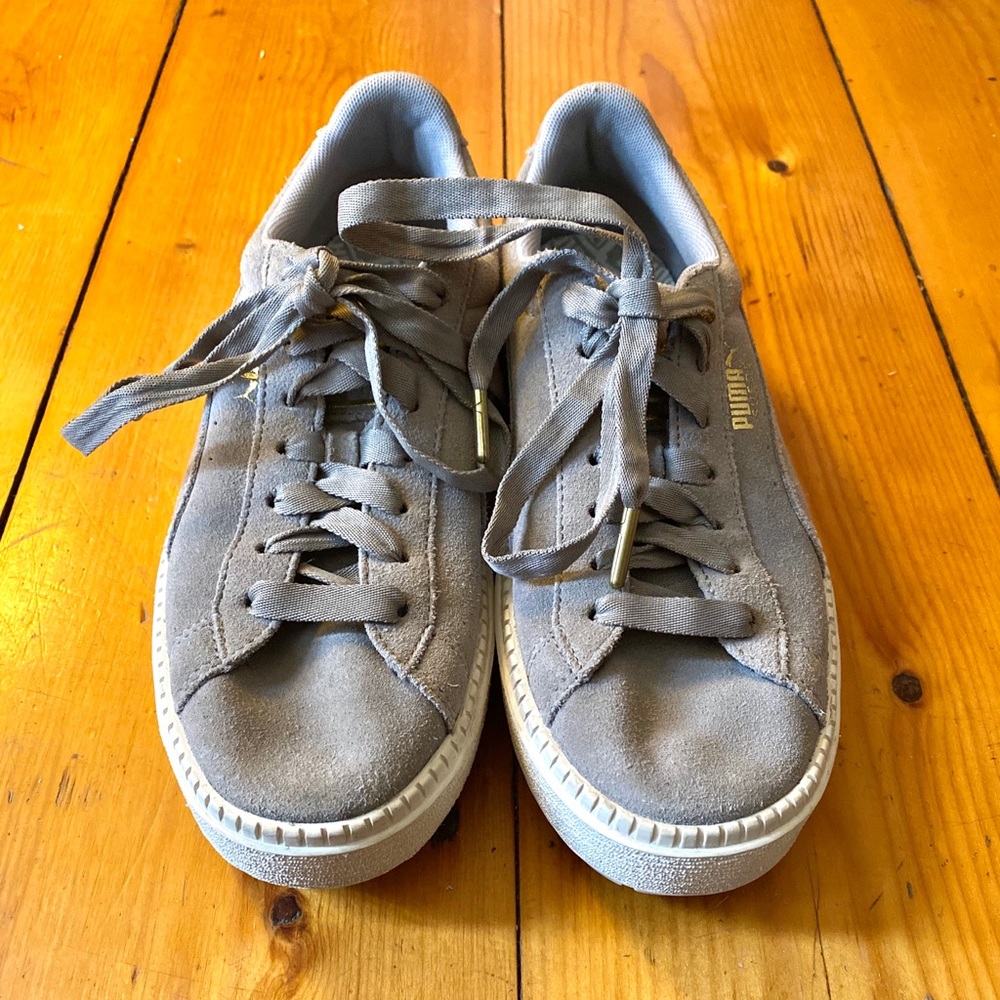 PUMA Platform Suede Trace Sneaker US 8